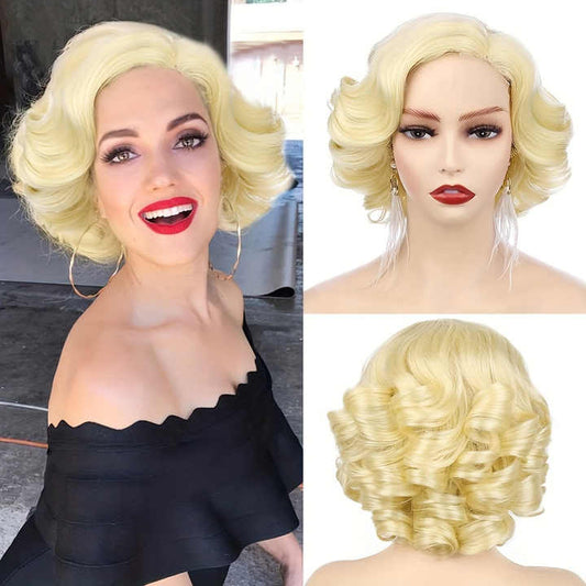 Short fishtail curls